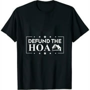 Homeowner Association Defund The HOA Womens T-Shirt Black 3XL