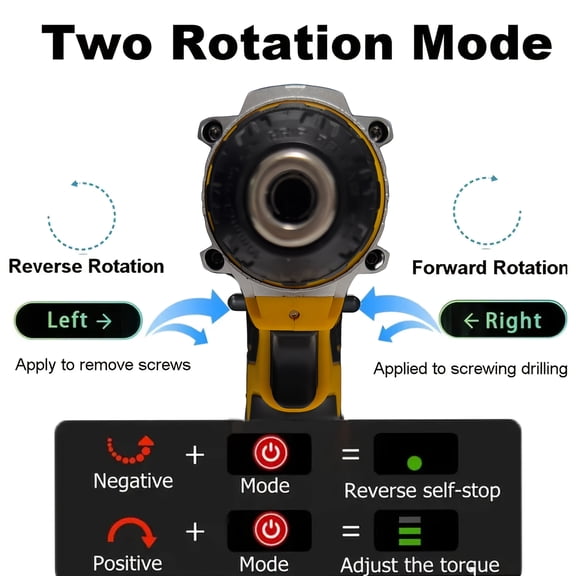 Homeowner's 21V Cordless Drill Kit - Matte Yellow, 21200mAh Batteries & 24pcs Bits | For Furniture Assembly, Smart Home Wiring & Ceiling Grids
