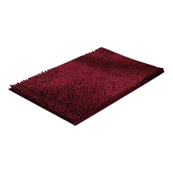 Homepet Absorbent Chenille Door Mat, Non-Slip Microfiber Rug for Muddy Pets & Entryway, Machine Washable Indoor Outdoor Carpet Mat, 1 Piece Tanuke
