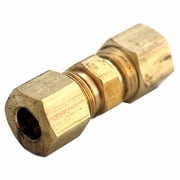 Homeplus 4016996 0.75 x 0.75 in. Compression Yellow Brass Union - Pack of 5