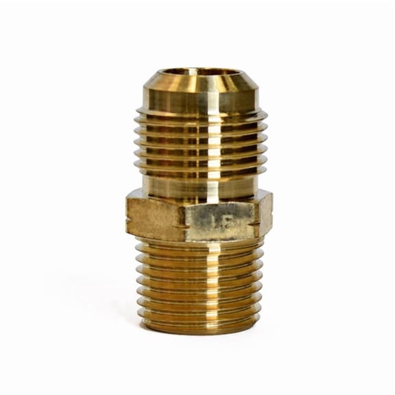 5/8 in. Flare X 1/2 in. D Male Brass Adapter