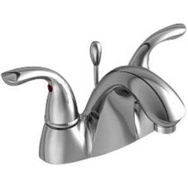 ma♡ページ Homepointe 239952 2 Lever Handle Bathroom Faucet, Brushed