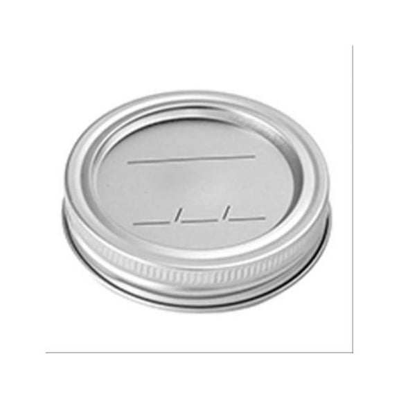 Homepointe X100372 Canning Jar Lids & Bands, Wide Mouth, 12-Pk. - Quantity 12