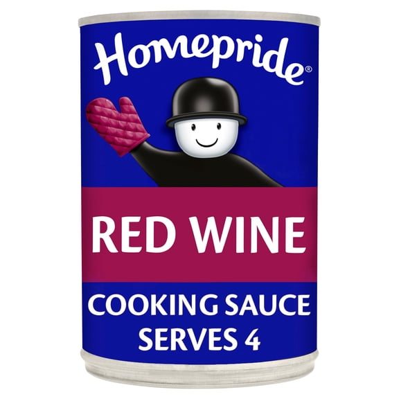 Homepride Red Wine Cooking Sauce Can 400g, Imported from Britain