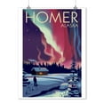 thumbnail image 1 of Homer, Alaska, Northern Lights and Cabin, 1 of 2