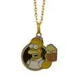 thumbnail image 1 of Homer Simpson Necklace Cartoon Charm Pendant, 1 of 1