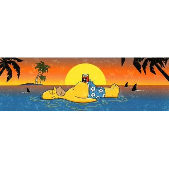 Homer Simpson / Slim Poster - 22 x 34 inches