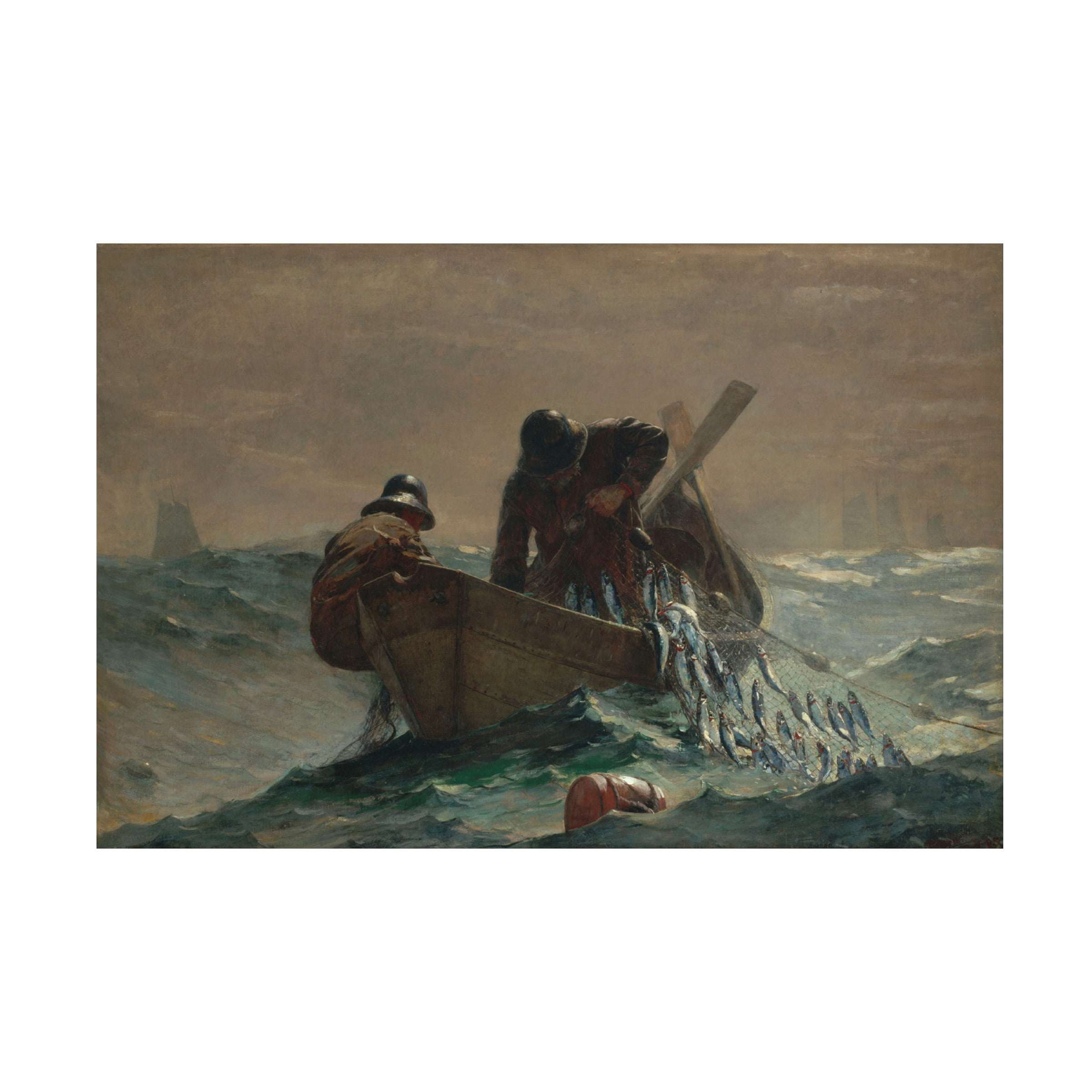 Homer 'The Herring Net' Canvas Art