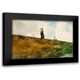 thumbnail image 1 of Homer, Winslow 14x11 Black Modern Framed Museum Art Print Titled - Watching from the Cliffs, 1 of 5