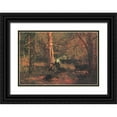 thumbnail image 1 of Homer, Winslow 14x11 Black Ornate Wood Framed with Double Matting Museum Art Print Titled - Skirmish In The Wilderness, 1 of 4