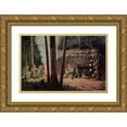 thumbnail image 1 of Homer, Winslow 14x11 Gold Ornate Wood Framed with Double Matting Museum Art Print Titled - In Front Of Yorktown, 1 of 4