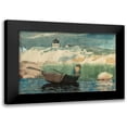 thumbnail image 1 of Homer, Winslow 18x13 Black Modern Framed Museum Art Print Titled - Boy in Boat, Gloucester, 1 of 5