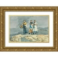 thumbnail image 1 of Homer, Winslow 18x13 Gold Ornate Wood Framed with Double Matting Museum Art Print Titled - Where are the Boats, 1 of 4
