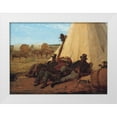 thumbnail image 1 of Homer, Winslow 18x14 White Modern Wood Framed Museum Art Print Titled - The Bright Side, 1 of 4
