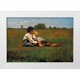 thumbnail image 1 of Homer, Winslow 24x17 White Modern Wood Framed Museum Art Print Titled - Boys In A Pasture, 1 of 4