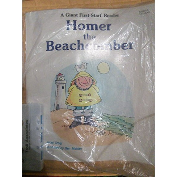 Pre-Owned Homer the Beachcomber (Giant First-Start Reader) (Paperback) 0816710864 9780816710867