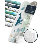 Homerella Baby Bath Tub Mat | Anti Mold Mildew Resistant Non Slip Kids and Adult Bath Tub Shower Mats | 40x16 inch Long with Suction Cups for Secure Grip Hooks for Storage & Drying | Machine Washable