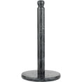thumbnail image 1 of Homeries Black Marble Paper Towel Holder – Deluxe Upright Towel Dispenser for Kitchen Countertop, Cabinet & Bathrooms – Non Steel & Non Plastic Design – Heavy Duty, Solid Standup Paper Towel Holders, 1 of 7