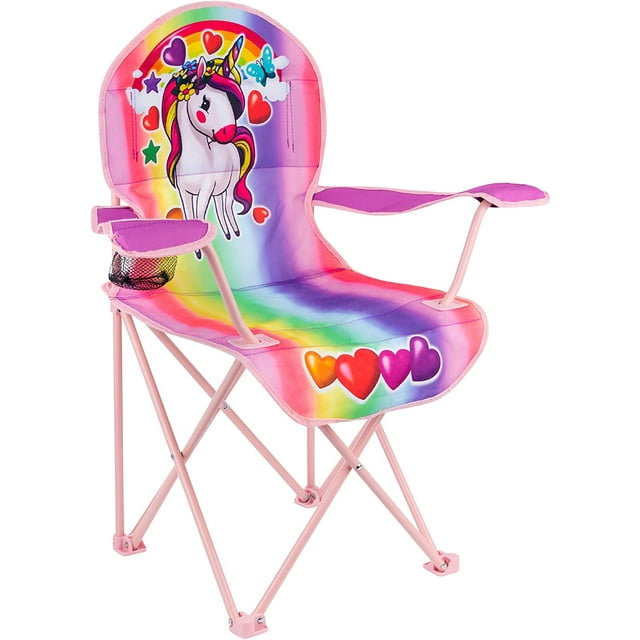 Homeries Outdoor Unicorn Chair for Kids Foldable Children’s Chair for