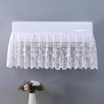 thumbnail image 1 of Homerr Air Conditioning Curtain Decorative Air Conditioner Mesh Cloth Air Conditioning External Windshield Curtain | Flower Applique Lace AC Vent Cover, 1 of 8
