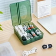thumbnail image 1 of Homerr Cable Organizer Box Charger Storage Container Data Cable Storage Box Adapter Wire Classification Multi Compartments Storage Case Cord Charger Organizer Portable Home Office, 1 of 10