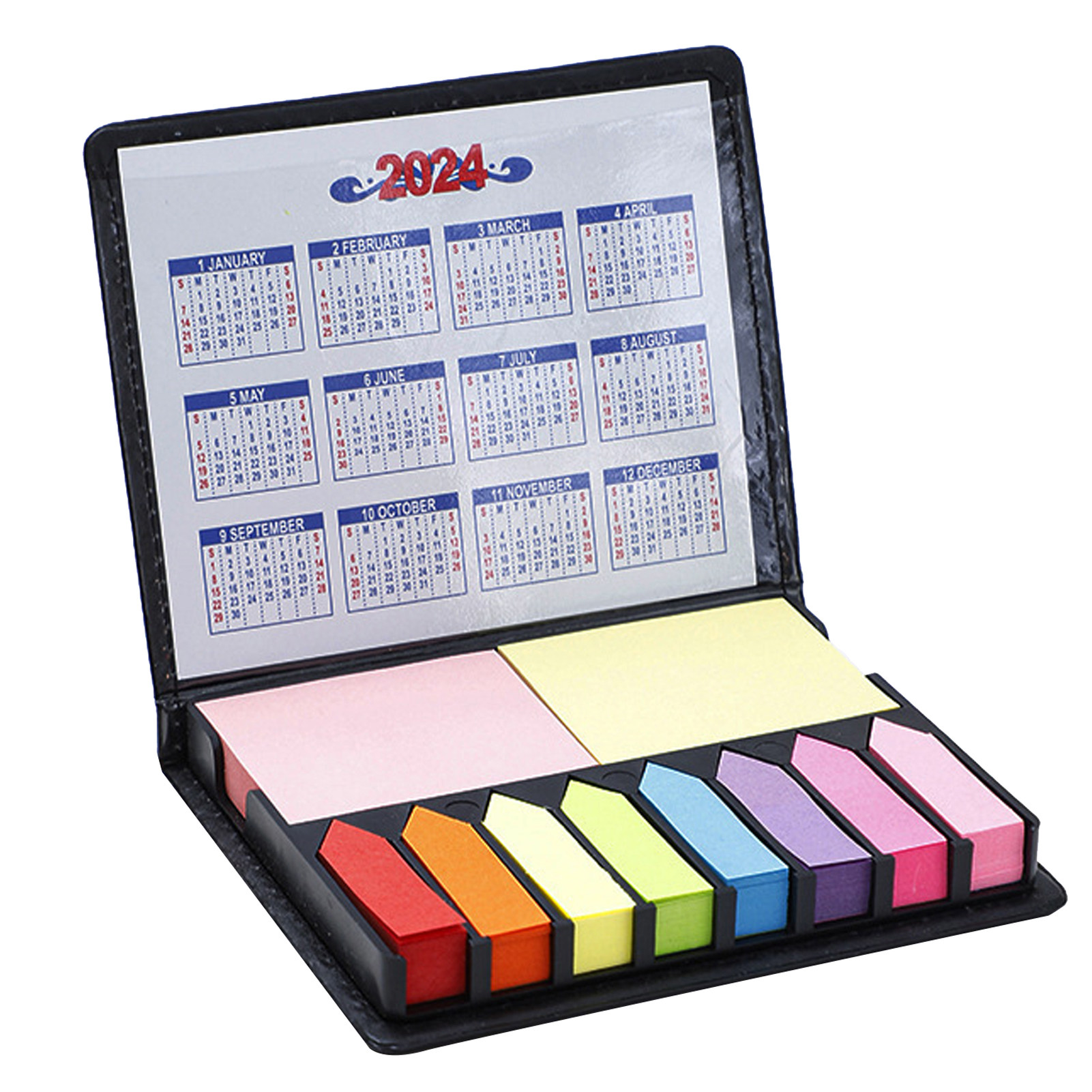 Homerr Calendar Desktop Calendar with Colorful Sticky Notes EasyPeel