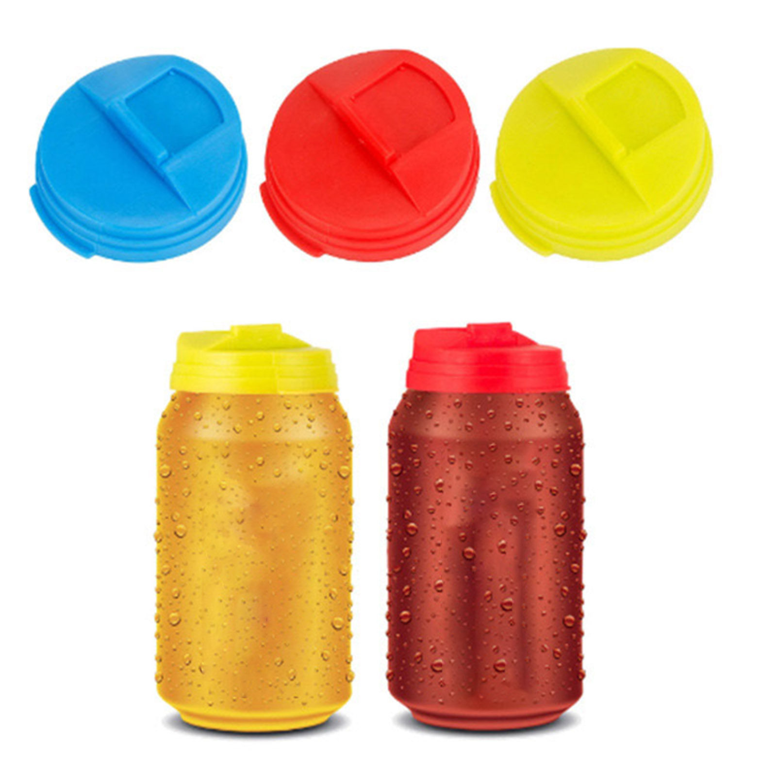 Homerr Can Drink Lid Drink Lid with Switch Plastic Can Lid Cover Set