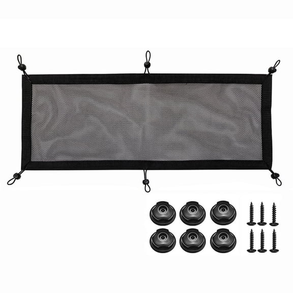 Homerr Under Desk Storage Bag Cable Management Net Privacy Mesh Cord Manager Under-Desk Wire Net Large Capacity Easy to Install Cord Organizer Net Office Desktop Cable Organizer