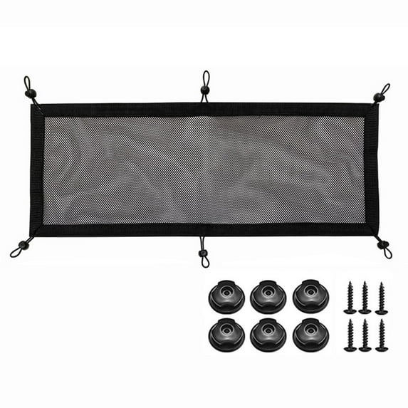 Homerr Under Desk Storage Bag Cable Management Net Privacy Mesh Cord Manager Under-Desk Wire Net Large Capacity Easy to Install Cord Organizer Net Office Desktop Cable Organizer