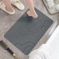 thumbnail image 1 of Homerr Diatomaceous Earth Bath Mat Non-slip Floor Mat Super Absorbent Diatom Mud Bath Mat Non-Slip, Quick Drying, Ideal for Bathroom, 1 of 10