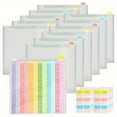 thumbnail image 1 of Homerr Envelope File Folder Scrapbook Paper Organizer Transparent Envelope File Folder with Tabs Large Capacity, Waterproof, 1 of 10