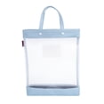 thumbnail image 1 of Homerr File Holder Organizer File Holder Carrying Case with Handle Transparent Large Capacity Strong Load-bearing Portable Document Storage Organizer Handheld File Holder, 1 of 8