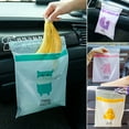 thumbnail image 1 of Homerr Garbage Bag Trash Storage Bag 15Pcs Garbage Self adhesive Waterproof Leakproof No Cute Chick Pattern Disposable Car Trash Pouch, 1 of 8