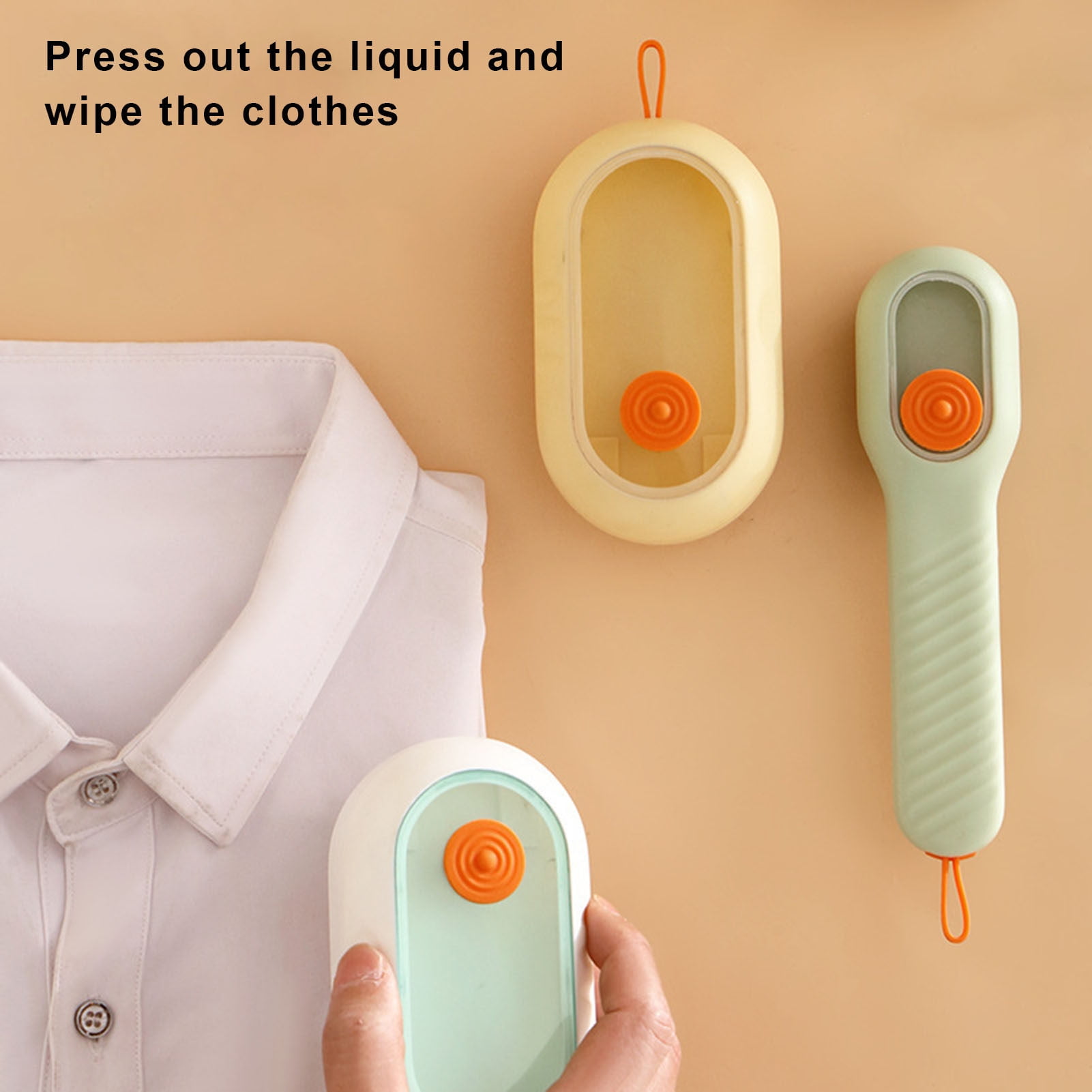 Homerr Laundry Brush with Dispenser Multipurpose Cleaning Brush