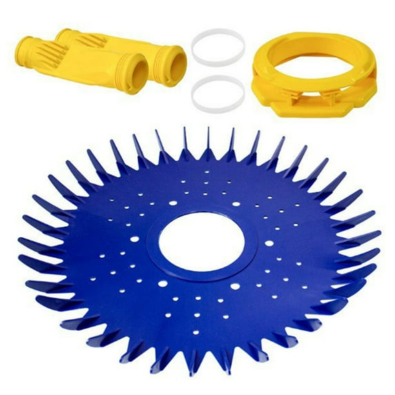 Homerr Pool Cleaner Disc Pool Cleaner Seal Soft Rubber Pool Cleaner Disc Set Easy to Install Suction Machine Skirt with Diaphragm (1 Set W70329)