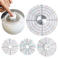 thumbnail image 1 of Homerr Pottery Trimming Tool Pottery Wheel Accessory Pottery Trimming Spinner Tool Ceramic Disc Wheel Trim Clay Tools | Easy to Use Colorful Scale Design DIY Pottery, 1 of 6