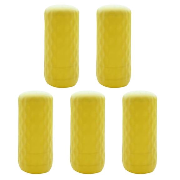 Homerr Silicone Bottle Cover 5Pcs Bottle Cover Reusable Stretchable Silicone Bottle Protector Leak-proof Bottle Holder for Travel Essentials Leak-proof Toiletry Cover