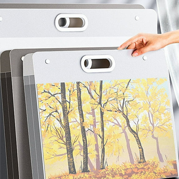 Homerr Sketch Storage Bag Waterproof Document Organizer 8K/16K Art Sketch Storage Bag - Waterproof, Ideal for Photo Albums and Art Sketches