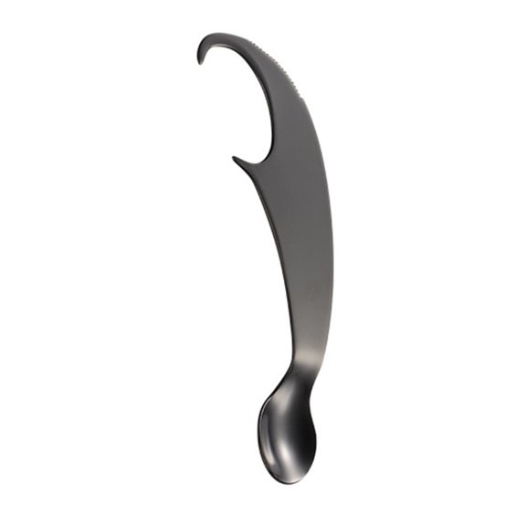 Homerr Stainless Steel Passion Fruit Opener Fruit Spoon Smooth Stainless Steel Serving Spoon Easy-to-clean Blade Fruit Opener for Home Kitchen Spoon And Blade Passion Fruit Tool