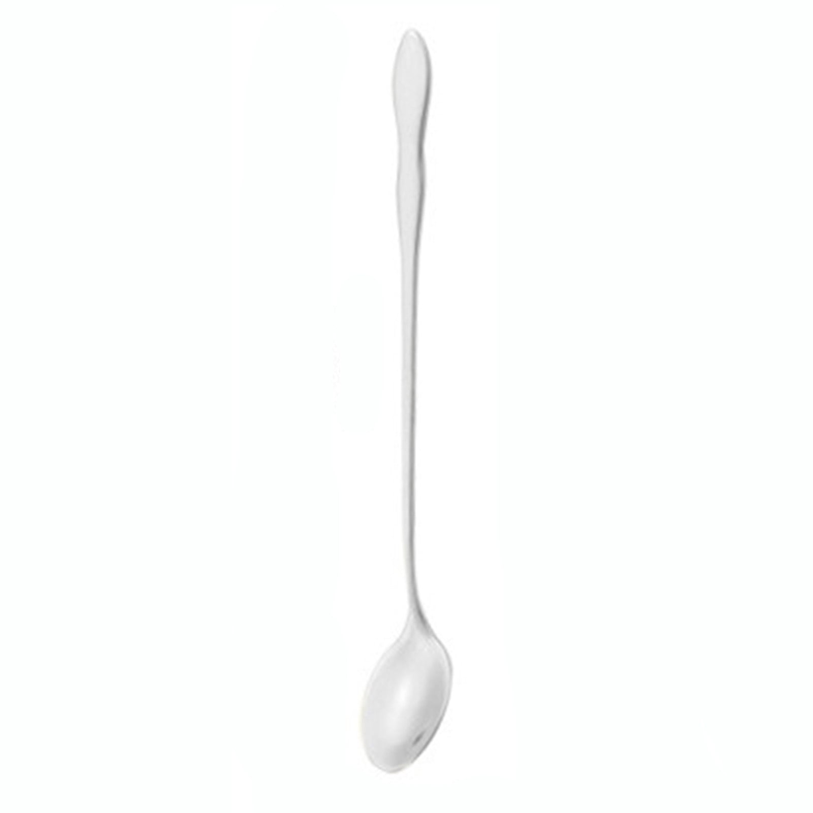 Homerr Stainless Steel Spoon Long Handle Mixing Spoon Stainless Steel Soup Coffee Ice Cream