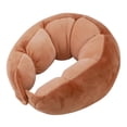 thumbnail image 1 of Homerr U-shaped Travel Pillow Portable Travel Pillow Neck Support Cushion -Soft Breathable Washable Non-Fading Adjustable Airplane Car Travel Cushion Memory Foam Neck Pillow, 1 of 9