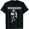 thumbnail image 1 of Homerun Football Baseball Sports Mix Up Humor T-Shirt, 1 of 5