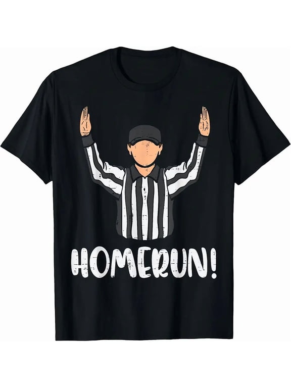 Homerun Referee American Football Sports Men Women T-Shirt