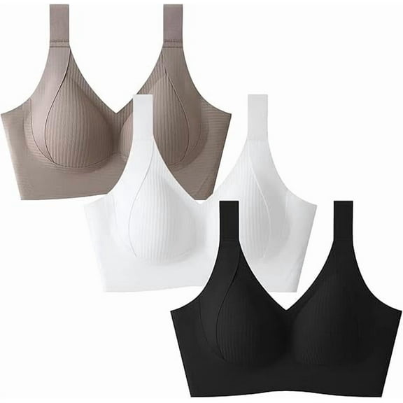 Homeryl Bras for Women, Recentof Super Firming Wire-Free Push up Bra All-Day Comfort
