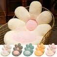 thumbnail image 1 of Homes & Gardens 53x35 Flower Seat Cushions With Backrest Onepiece Plushs Chair Cushions Floor Butt Cushions Hanging Basket Tatami Bays Window Cushions Pink, 1 of 7