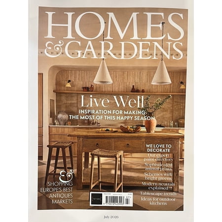 Homes & Gardens Uk Magazine July 2026