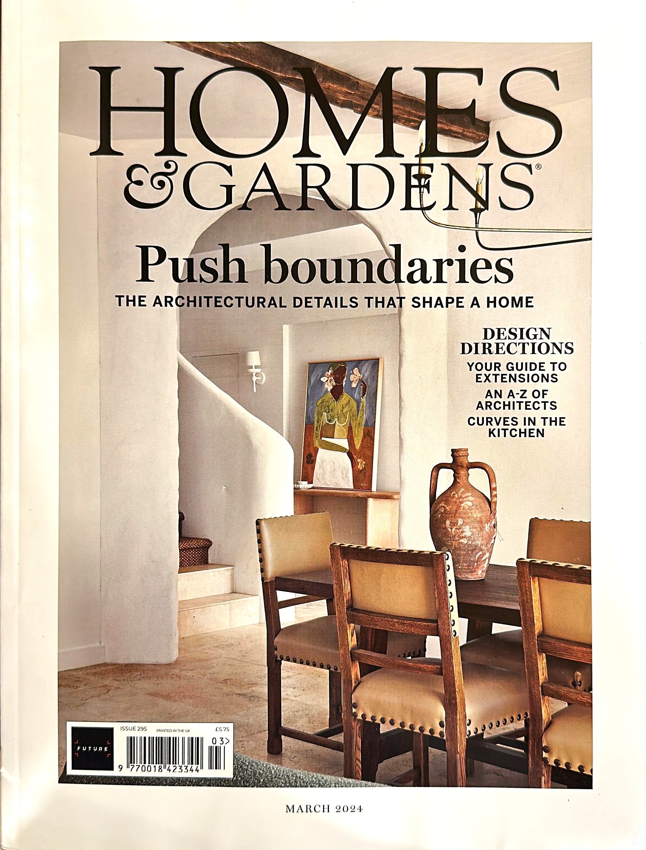Homes & Gardens Uk Magazine March 2024 (Paperback NewAdult,Senior