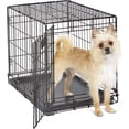 thumbnail image 1 of Homes for Pets 30-Inch iCrate for Medium Breeds, 21-40 lbs, Single Door Folding Dog Crate with Divider Panel, Leak-Proof Tray & Secure Latch, Portable, Durable & Easy to Assemble, 1 of 10