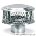 thumbnail image 1 of Homesaver  6 Inch  HomeSaver 304 Guardian Cap  3/4 Inch  Mesh, 1 of 1
