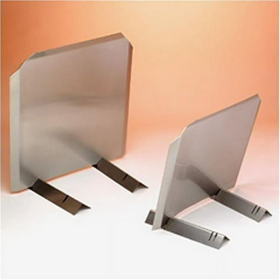 Homesaver Radiant Fireback Stainless 27 Inch w X 27h Inch 14-ga. 304-alloy